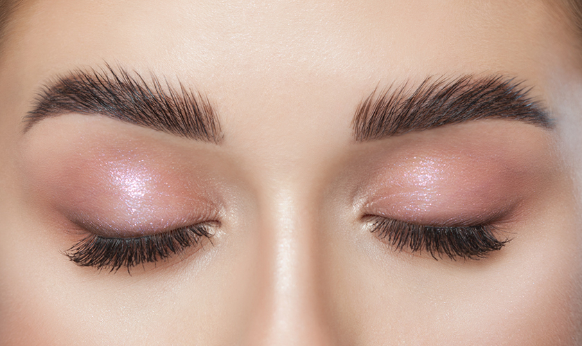Wimpern Volumentechnik